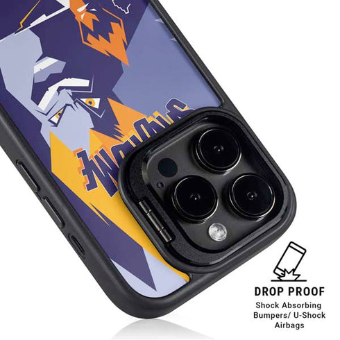 Disney The Incredibles Syndrome Art iPhone 15 Pro Kickstand Case